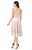 ColsBM Ainsley Silver Peony Elegant A-line Zipper Hi-Lo Ruching Plus Size Bridesmaid Dresses