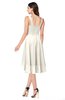 ColsBM Ainsley Whisper White Elegant A-line Zipper Hi-Lo Ruching Plus Size Bridesmaid Dresses