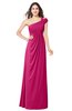 ColsBM Bethany Beetroot Purple Modern A-line Sleeveless Chiffon Floor Length Plus Size Bridesmaid Dresses