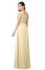 ColsBM Bethany Cornhusk Modern A-line Sleeveless Chiffon Floor Length Plus Size Bridesmaid Dresses