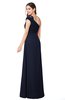 ColsBM Bethany Dark Sapphire Modern A-line Sleeveless Chiffon Floor Length Plus Size Bridesmaid Dresses