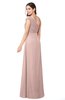 ColsBM Bethany Dusty Rose Modern A-line Sleeveless Chiffon Floor Length Plus Size Bridesmaid Dresses