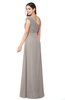 ColsBM Bethany Mushroom Modern A-line Sleeveless Chiffon Floor Length Plus Size Bridesmaid Dresses