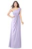ColsBM Bethany Pastel Lilac Modern A-line Sleeveless Chiffon Floor Length Plus Size Bridesmaid Dresses