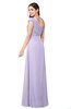 ColsBM Bethany Pastel Lilac Modern A-line Sleeveless Chiffon Floor Length Plus Size Bridesmaid Dresses