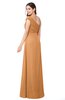 ColsBM Bethany Pheasant Modern A-line Sleeveless Chiffon Floor Length Plus Size Bridesmaid Dresses
