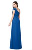 ColsBM Bethany Royal Blue Modern A-line Sleeveless Chiffon Floor Length Plus Size Bridesmaid Dresses