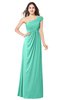 ColsBM Bethany Seafoam Green Modern A-line Sleeveless Chiffon Floor Length Plus Size Bridesmaid Dresses