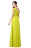 ColsBM Bethany Sulphur Spring Modern A-line Sleeveless Chiffon Floor Length Plus Size Bridesmaid Dresses