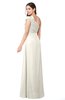 ColsBM Bethany Whisper White Modern A-line Sleeveless Chiffon Floor Length Plus Size Bridesmaid Dresses