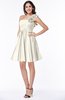ColsBM Brynlee Whisper White Modern Asymmetric Neckline Sleeveless Criss-cross Straps Mini Plus Size Bridesmaid Dresses