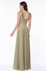 ColsBM Nola Candied Ginger Modern A-line One Shoulder Chiffon Ruching Plus Size Bridesmaid Dresses