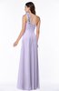 ColsBM Nola Pastel Lilac Modern A-line One Shoulder Chiffon Ruching Plus Size Bridesmaid Dresses