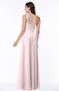 ColsBM Nola Petal Pink Modern A-line One Shoulder Chiffon Ruching Plus Size Bridesmaid Dresses