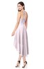 ColsBM Hannah Blush Casual A-line Halter Half Backless Asymmetric Ruching Plus Size Bridesmaid Dresses