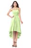 ColsBM Hannah Butterfly Casual A-line Halter Half Backless Asymmetric Ruching Plus Size Bridesmaid Dresses