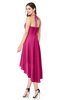 ColsBM Hannah Cabaret Casual A-line Halter Half Backless Asymmetric Ruching Plus Size Bridesmaid Dresses