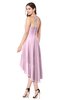 ColsBM Hannah Fairy Tale Casual A-line Halter Half Backless Asymmetric Ruching Plus Size Bridesmaid Dresses