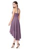ColsBM Hannah Valerian Casual A-line Halter Half Backless Asymmetric Ruching Plus Size Bridesmaid Dresses