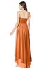 ColsBM Autumn Mango Simple A-line Sleeveless Zip up Asymmetric Ruching Plus Size Bridesmaid Dresses