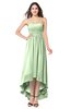 ColsBM Autumn Seacrest Simple A-line Sleeveless Zip up Asymmetric Ruching Plus Size Bridesmaid Dresses
