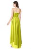 ColsBM Autumn Sulphur Spring Simple A-line Sleeveless Zip up Asymmetric Ruching Plus Size Bridesmaid Dresses