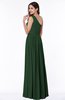 ColsBM Felicity Hunter Green Classic A-line One Shoulder Half Backless Floor Length Pleated Plus Size Bridesmaid Dresses
