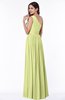 ColsBM Felicity Lime Sherbet Classic A-line One Shoulder Half Backless Floor Length Pleated Plus Size Bridesmaid Dresses