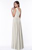 ColsBM Felicity Off White Classic A-line One Shoulder Half Backless Floor Length Pleated Plus Size Bridesmaid Dresses