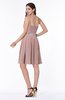ColsBM Lila Blush Pink Informal Sleeveless Chiffon Short Sequin Plus Size Bridesmaid Dresses