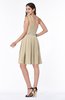ColsBM Lila Novelle Peach Informal Sleeveless Chiffon Short Sequin Plus Size Bridesmaid Dresses