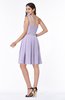 ColsBM Lila Pastel Lilac Informal Sleeveless Chiffon Short Sequin Plus Size Bridesmaid Dresses