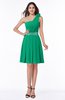 ColsBM Lila Pepper Green Informal Sleeveless Chiffon Short Sequin Plus Size Bridesmaid Dresses