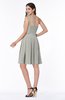 ColsBM Lila Platinum Informal Sleeveless Chiffon Short Sequin Plus Size Bridesmaid Dresses