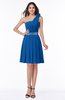 ColsBM Lila Royal Blue Informal Sleeveless Chiffon Short Sequin Plus Size Bridesmaid Dresses