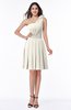 ColsBM Lila Whisper White Informal Sleeveless Chiffon Short Sequin Plus Size Bridesmaid Dresses