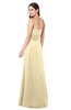 ColsBM Rylee Cornhusk Traditional A-line Strapless Sleeveless Half Backless Plus Size Bridesmaid Dresses