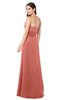 ColsBM Rylee Crabapple Traditional A-line Strapless Sleeveless Half Backless Plus Size Bridesmaid Dresses