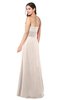 ColsBM Rylee Cream Pink Traditional A-line Strapless Sleeveless Half Backless Plus Size Bridesmaid Dresses