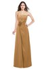 ColsBM Rylee Doe Traditional A-line Strapless Sleeveless Half Backless Plus Size Bridesmaid Dresses
