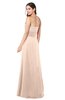 ColsBM Rylee Fresh Salmon Traditional A-line Strapless Sleeveless Half Backless Plus Size Bridesmaid Dresses