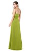 ColsBM Rylee Green Oasis Traditional A-line Strapless Sleeveless Half Backless Plus Size Bridesmaid Dresses