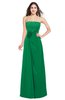 ColsBM Rylee Jelly Bean Traditional A-line Strapless Sleeveless Half Backless Plus Size Bridesmaid Dresses