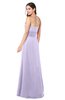 ColsBM Rylee Light Purple Traditional A-line Strapless Sleeveless Half Backless Plus Size Bridesmaid Dresses