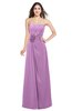 ColsBM Rylee Orchid Traditional A-line Strapless Sleeveless Half Backless Plus Size Bridesmaid Dresses