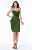 ColsBM Aylin Garden Green Elegant Column Sleeveless Half Backless Chiffon Plus Size Bridesmaid Dresses