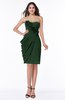 ColsBM Aylin Hunter Green Elegant Column Sleeveless Half Backless Chiffon Plus Size Bridesmaid Dresses