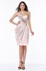 ColsBM Aylin Light Pink Elegant Column Sleeveless Half Backless Chiffon Plus Size Bridesmaid Dresses