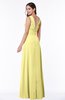 ColsBM Melina Daffodil Mature A-line Zipper Chiffon Paillette Plus Size Bridesmaid Dresses