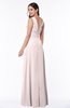 ColsBM Melina Light Pink Mature A-line Zipper Chiffon Paillette Plus Size Bridesmaid Dresses